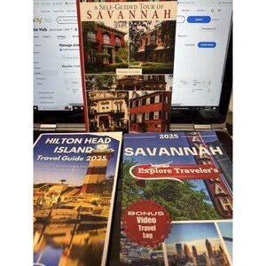 2025 New Guide Books Savannah Hilton Head Lot 3 Guides South Vacation Travel